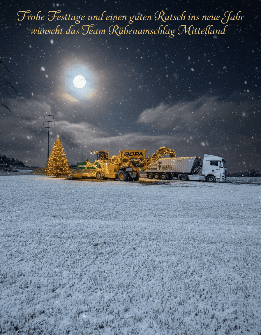 Frohe Festtage und einen guten Rutsch ins neue Jahr