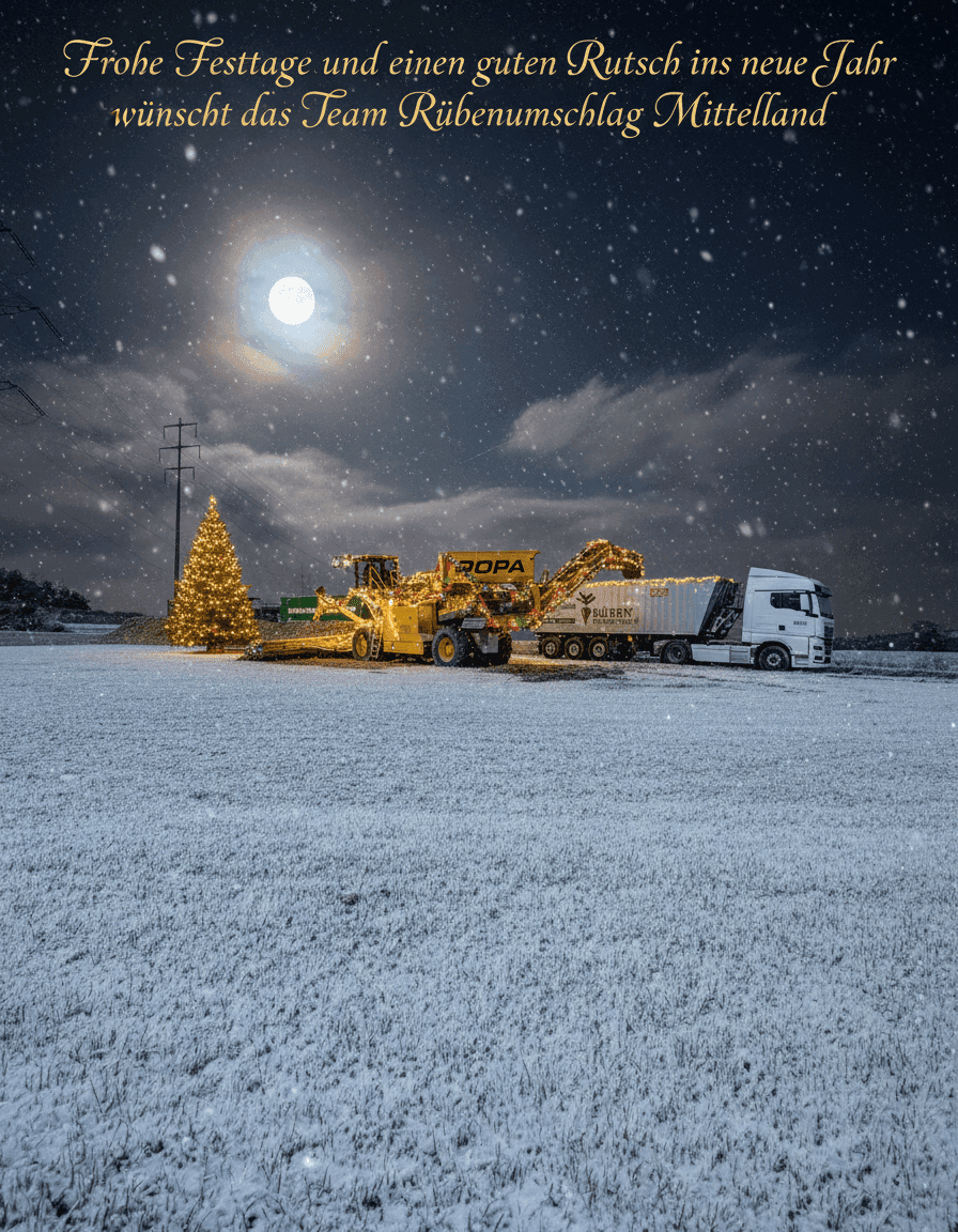 Frohe Festtage und einen guten Rutsch ins neue Jahr